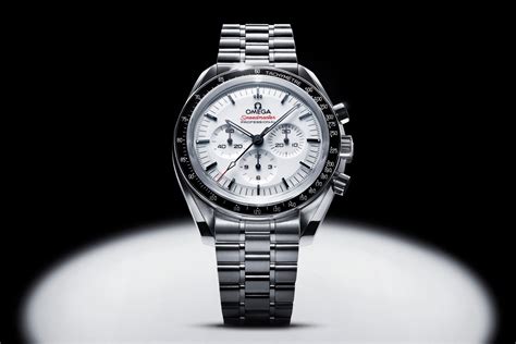 speedmaster omega white dial|omega speedmaster white face.